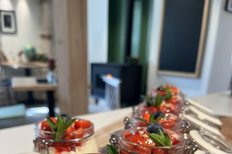 Verrine fraises