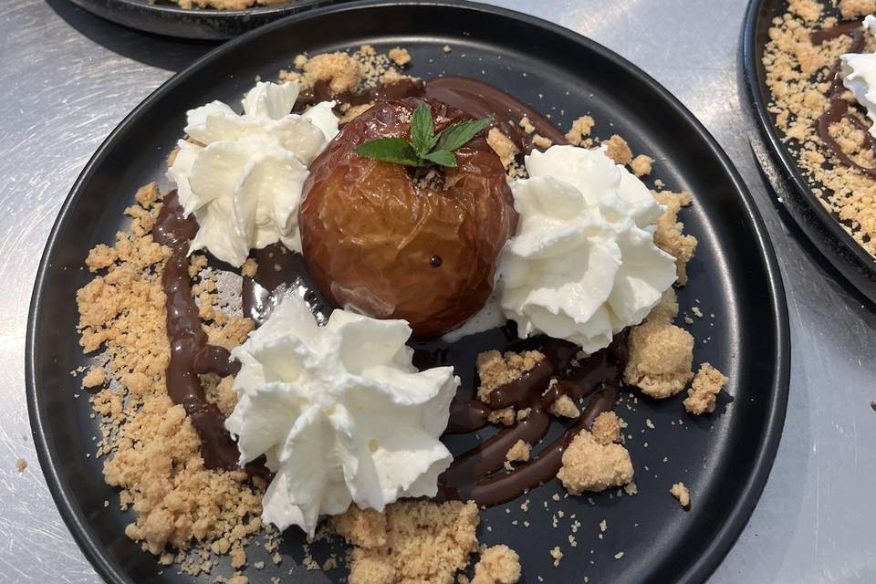 Pomme pochée