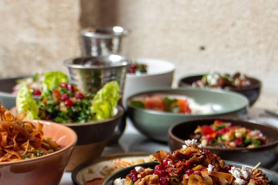 Buffet mezzés froids