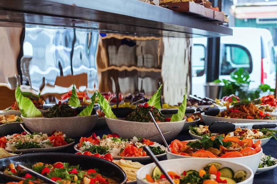 Buffet mezzés froids