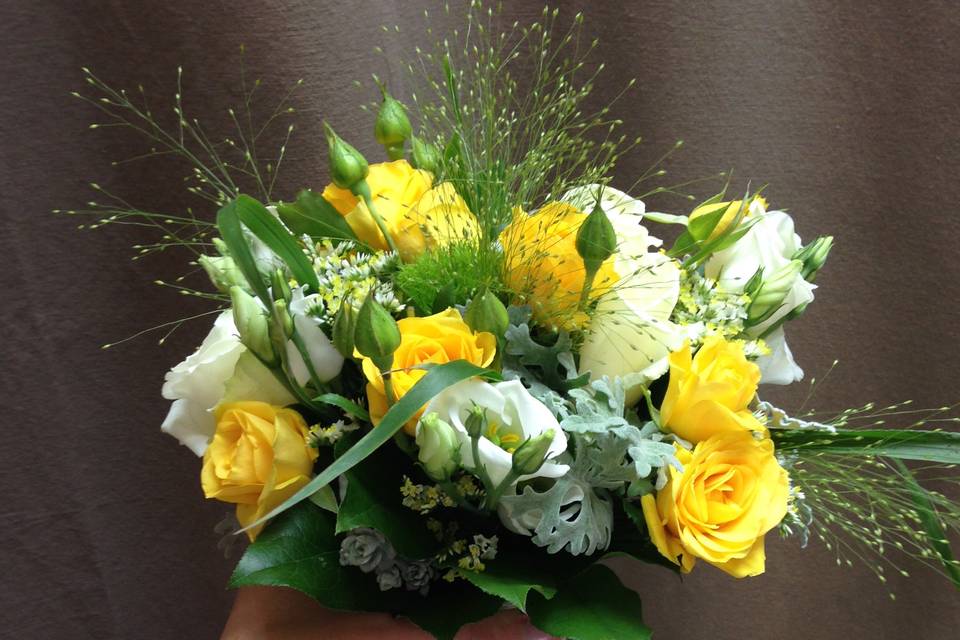 Bouquet rond champetre