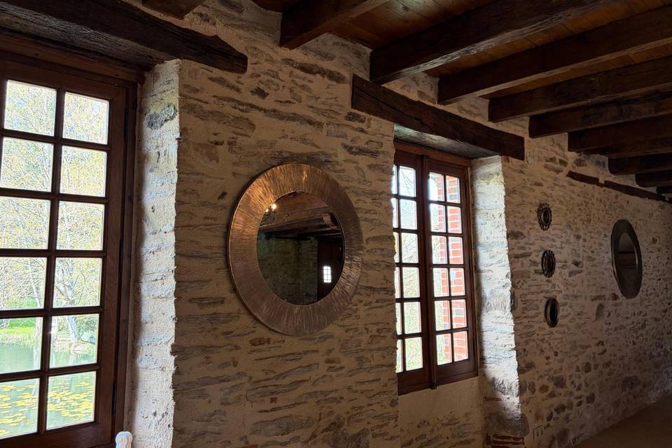 The barn