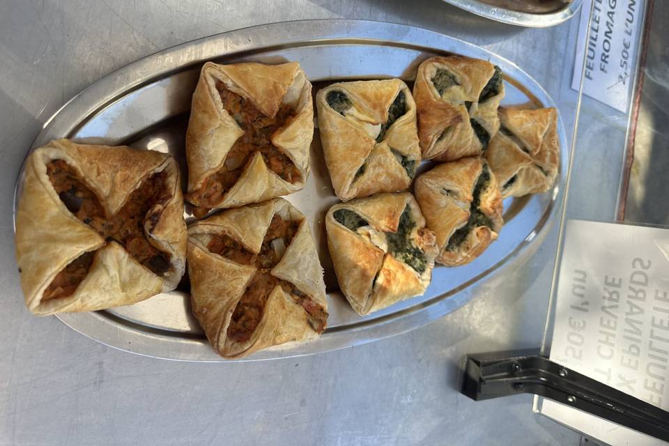Feuilletés Épinard Chèvre