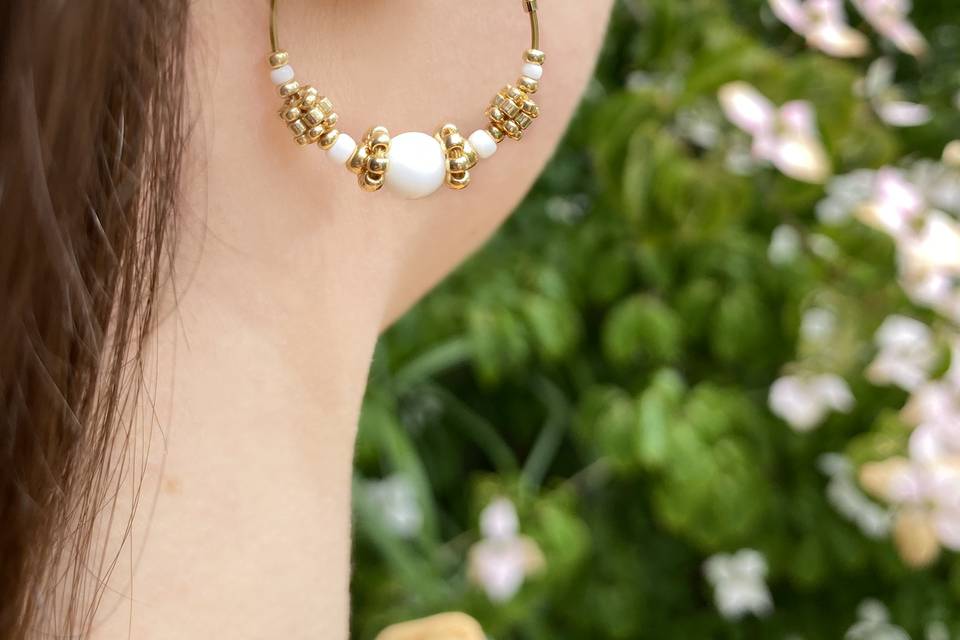 Boucle d’oreille Chikako