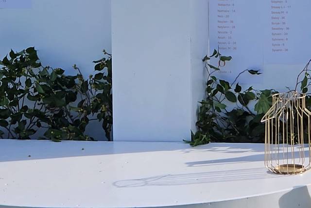 Plan de  table