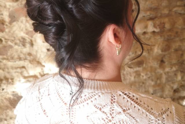 Chignon invitée