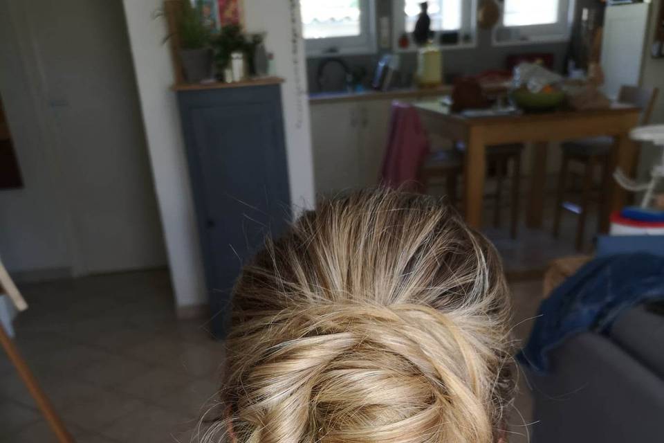 Chignon mariée