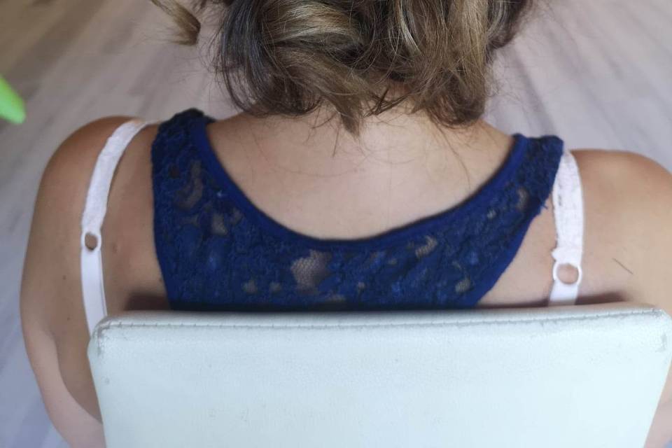 Chignon invitée