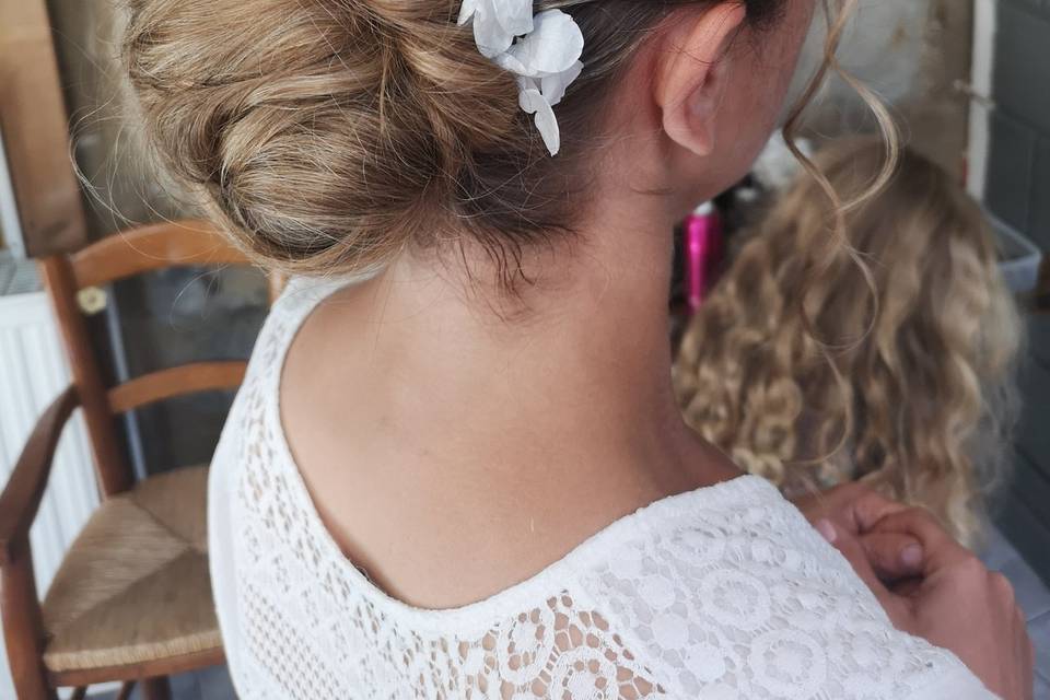 Chignon mariée