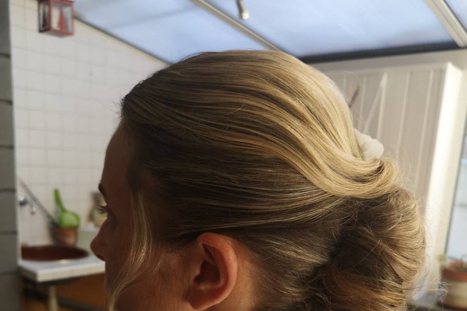 Chignon mariée