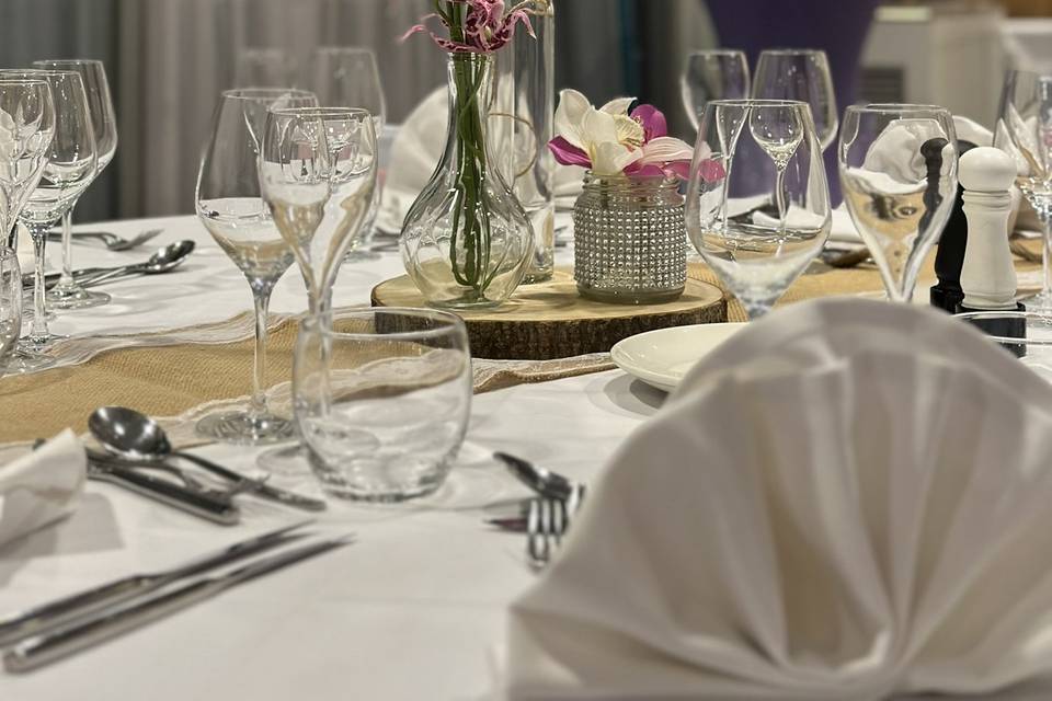 Exemple décoration de table