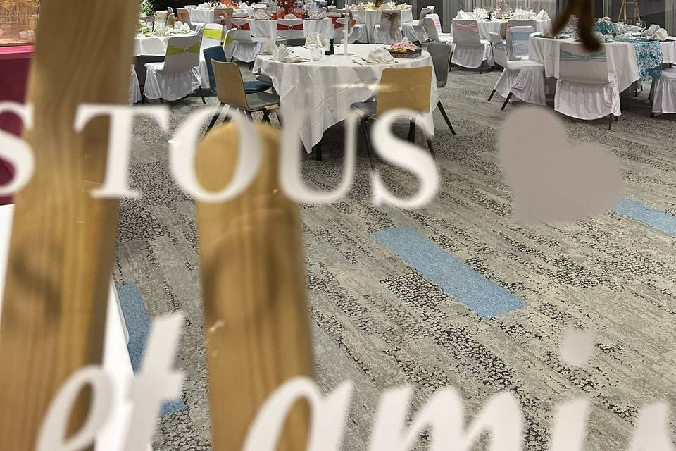 Mariage coloré