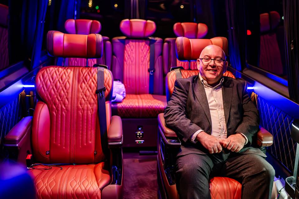 Minibus avec chauffeurr