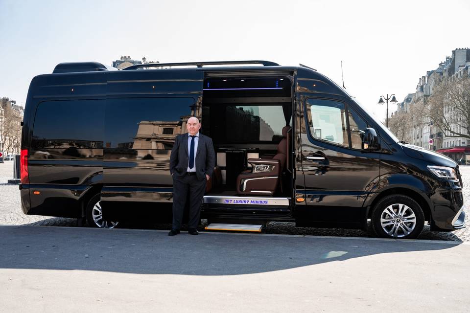 Minibus avec chauffeur