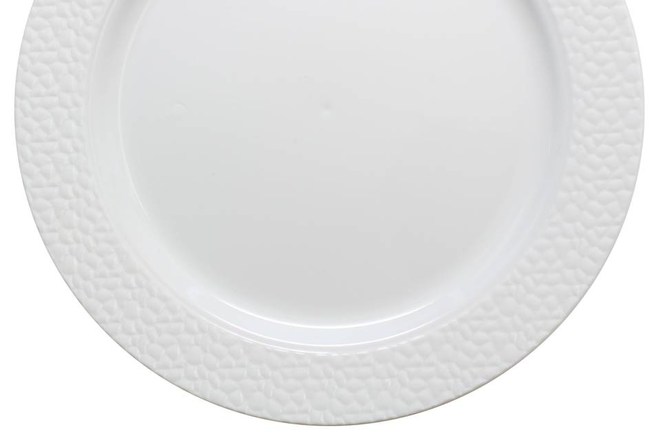 Assiette blanche