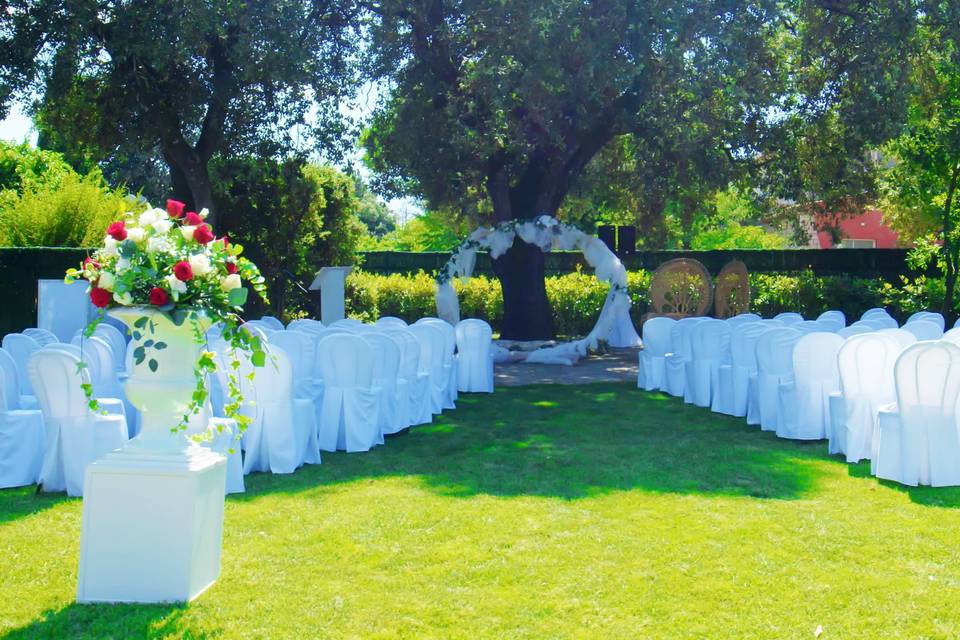 Jardin cérémonie laïque