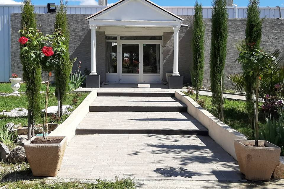 Entrée de la salle