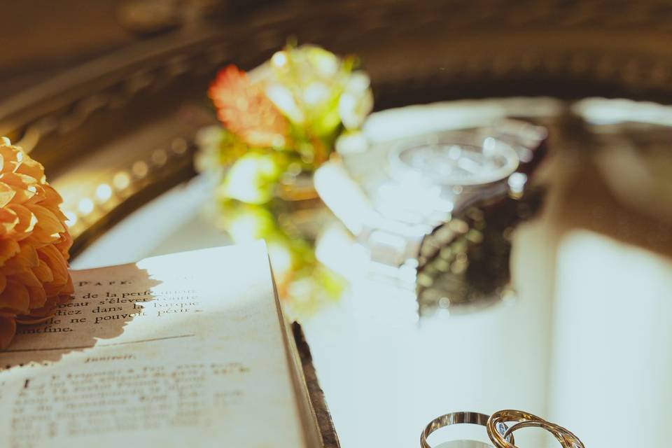 Flatlay mariage
