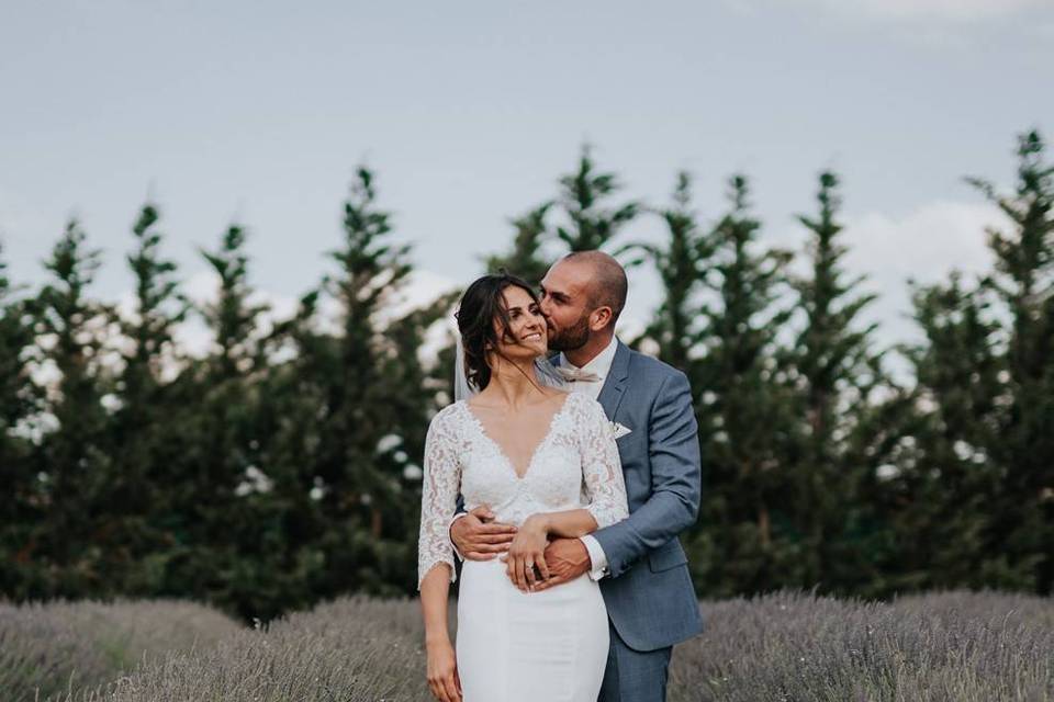 Robe de mariée glamour