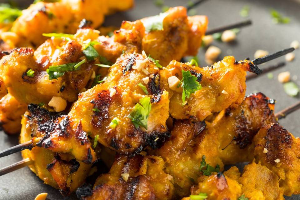 Poulet satay