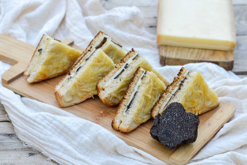 Croque monsieur truffés