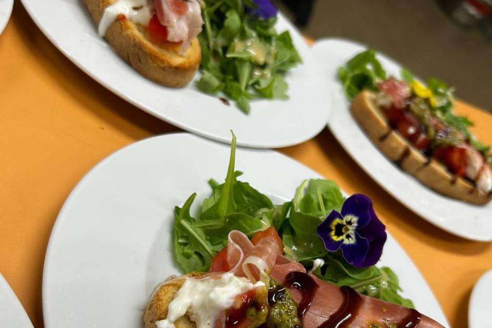 Bruschetta gourmande