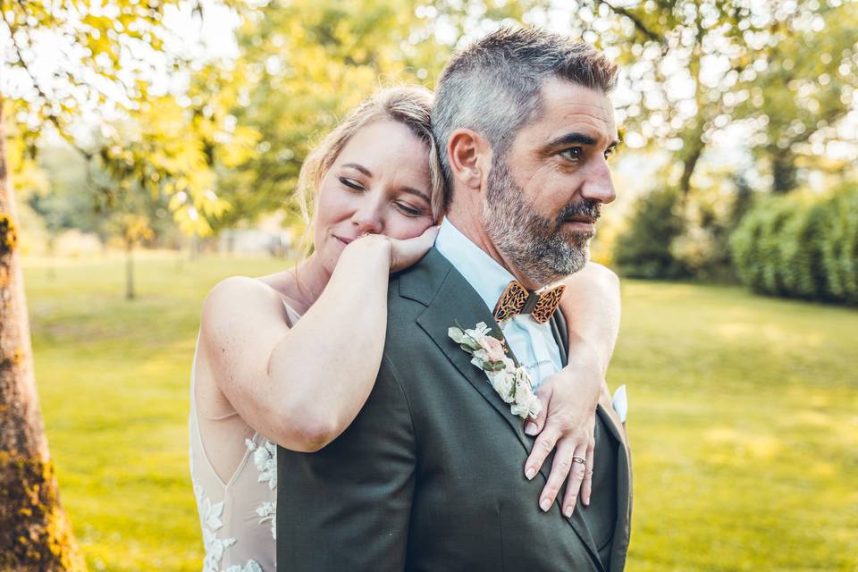 Photo des mariés