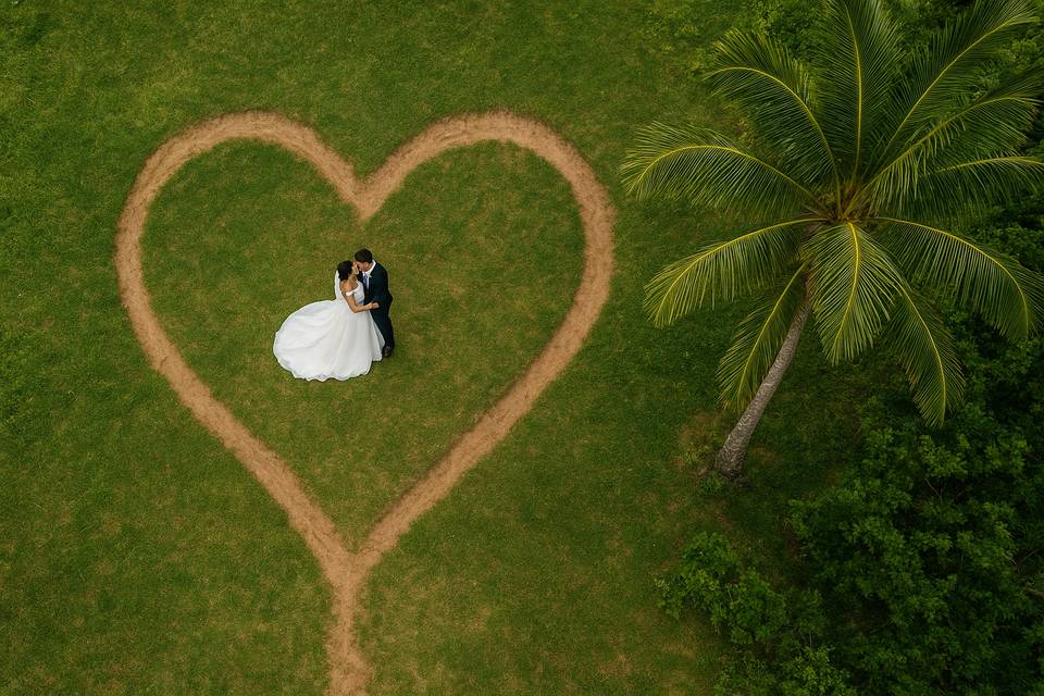 Photo en drone