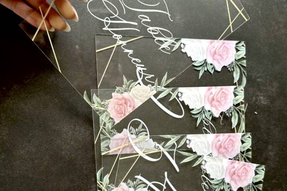 Faire-part plexi