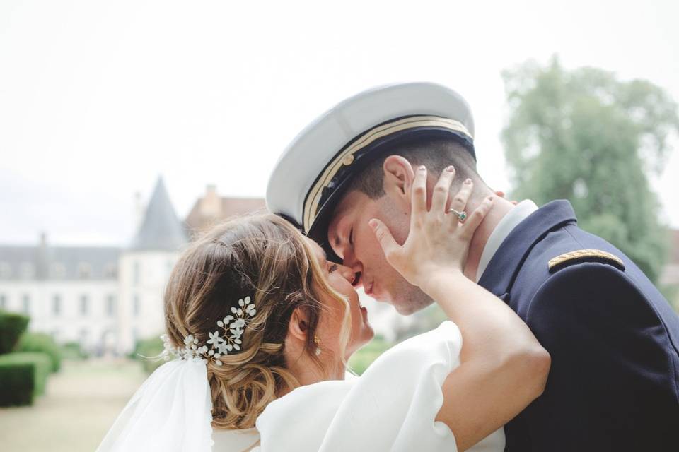 Nos élégant mariés
