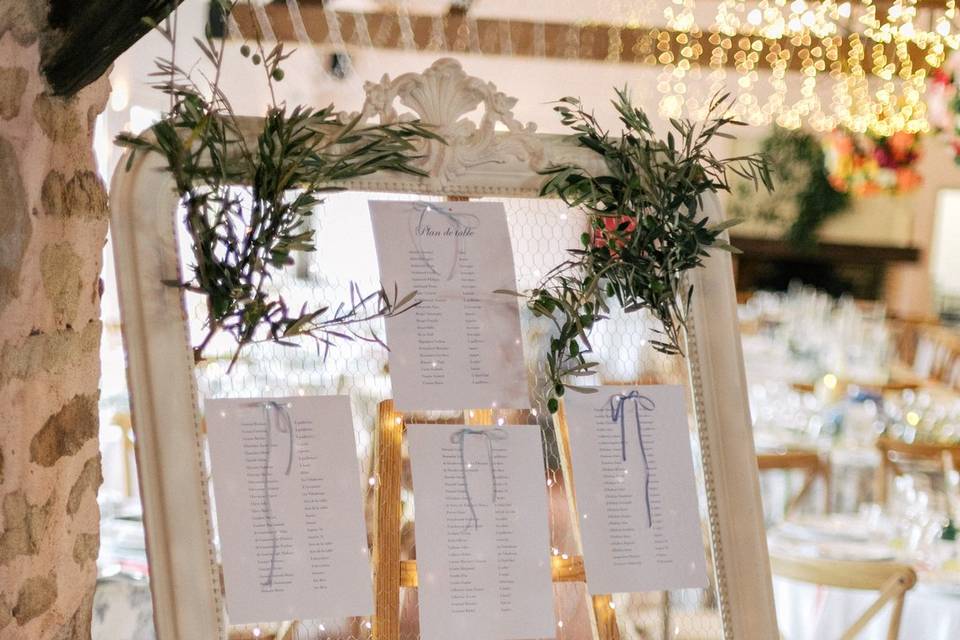 Votre plan de table