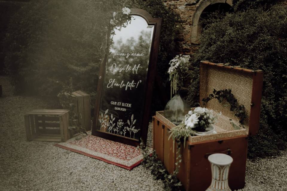 Panneau de bienvenue