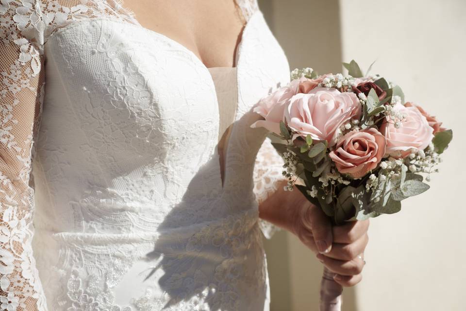 Bouquet de mariée en savons