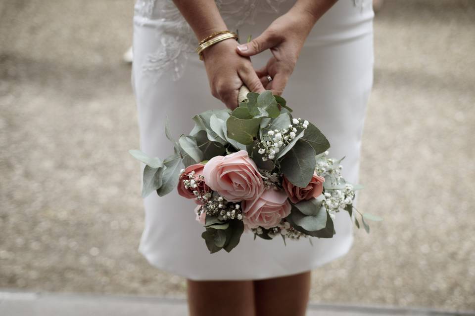 Bouquet de mariée en savons