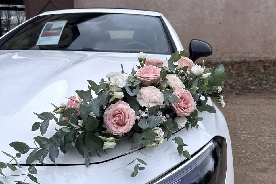 Fleurissement voiture