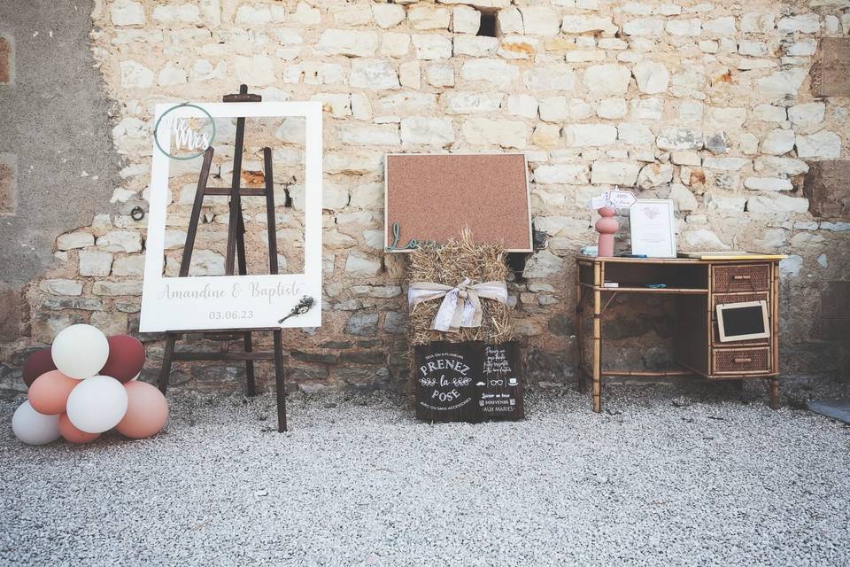décoration lieu du photoboth