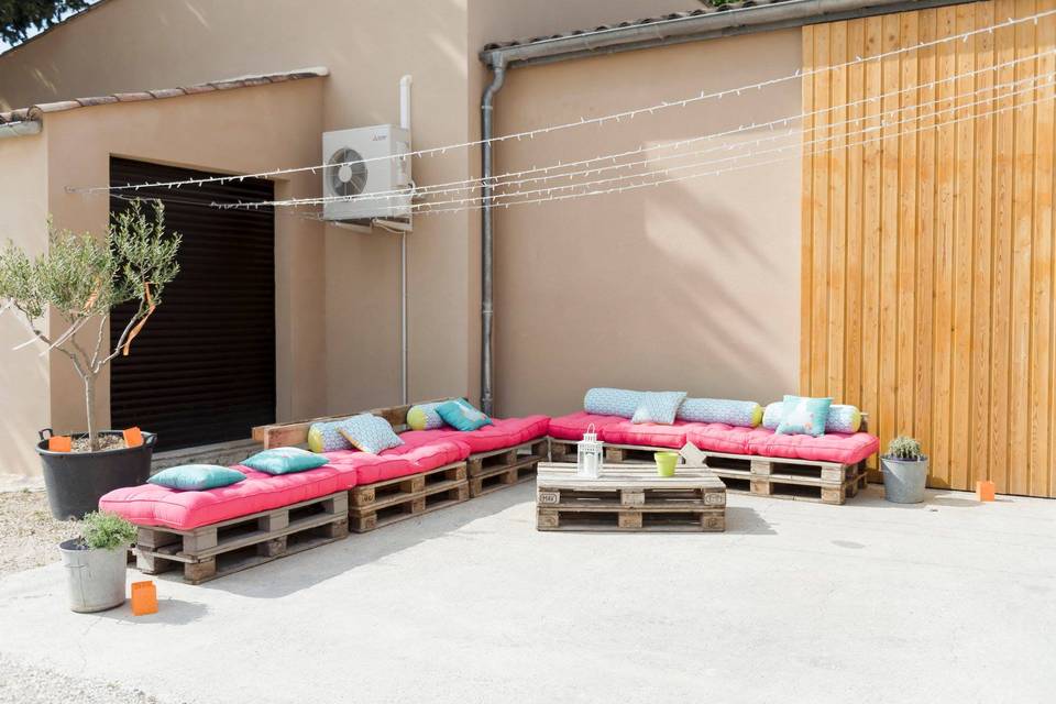 Salon de jardin
