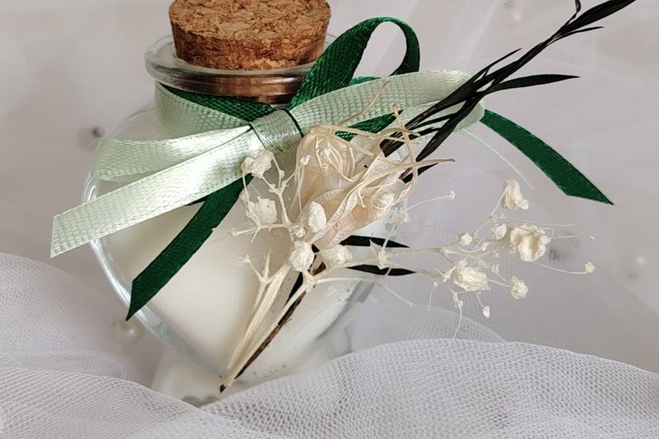 Cadeaux invités, petite bougie