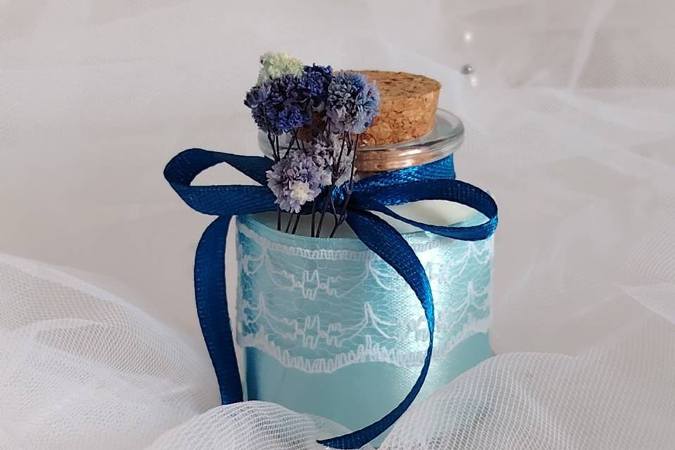 Cadeaux invités, petite bougie