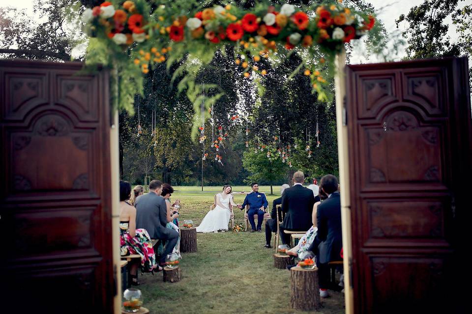 Mariage en plein air