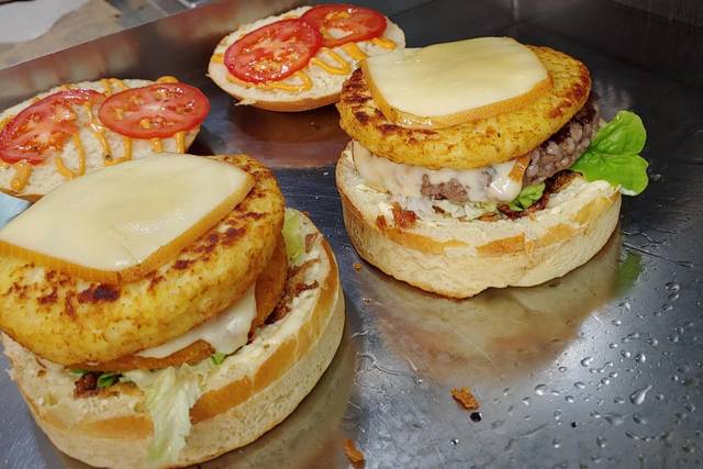 Burger raclette