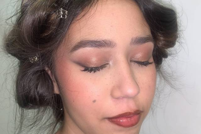 Maquillage concours Miss