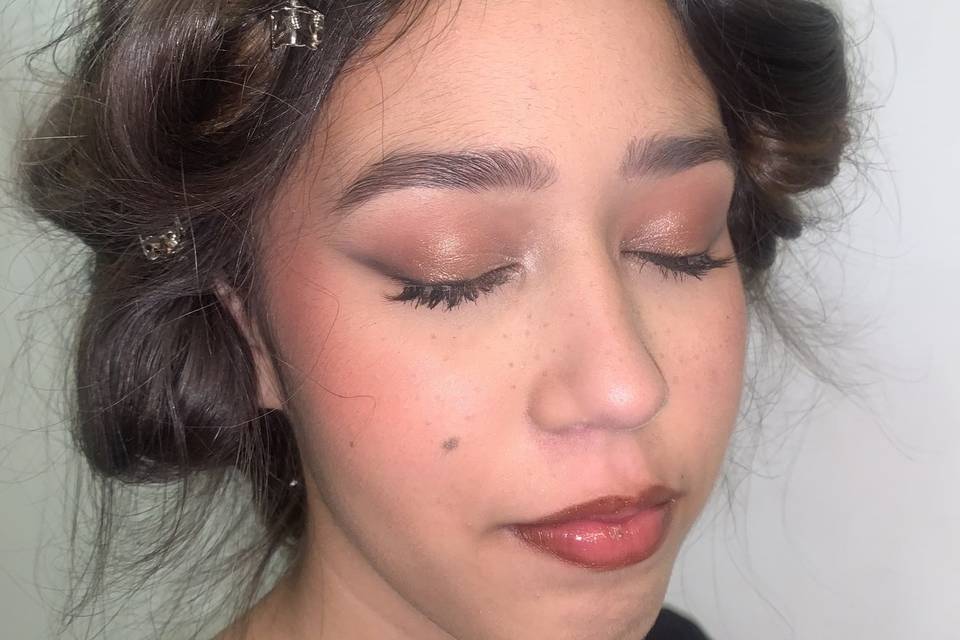 Maquillage concours Miss