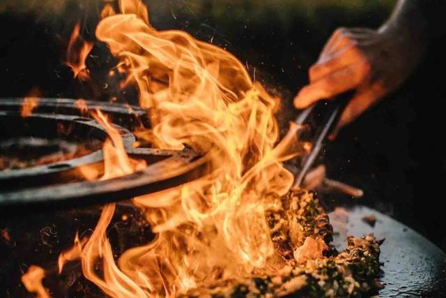 Cuisson flambée