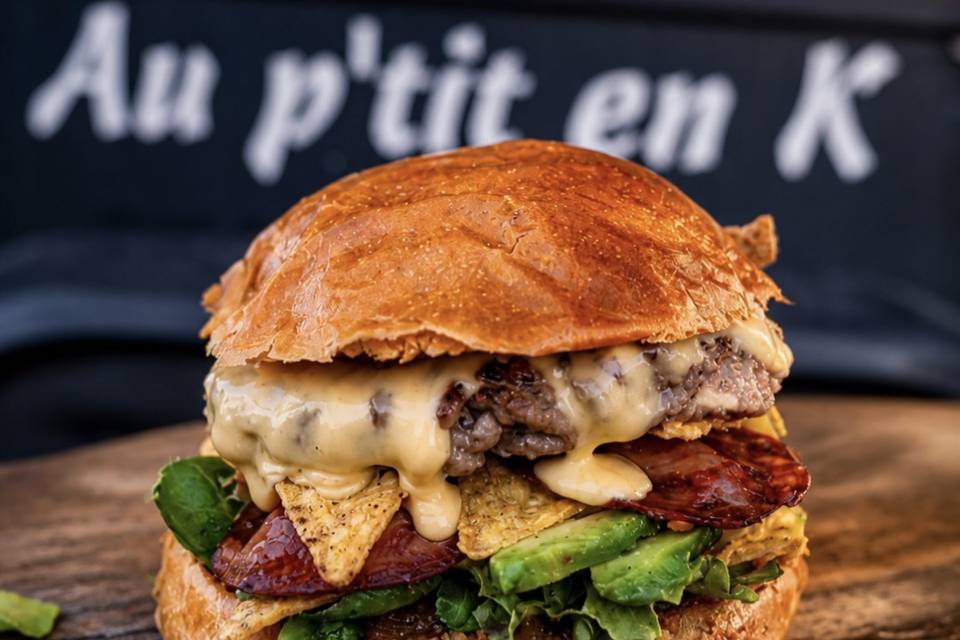 Burger au doritos chorizo