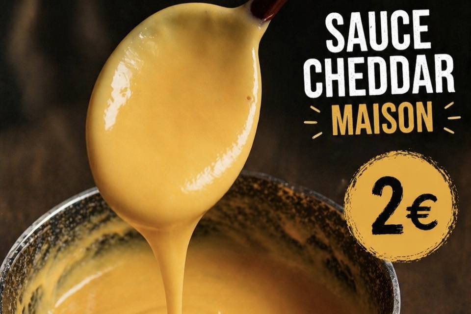 Sauce cheddar maison