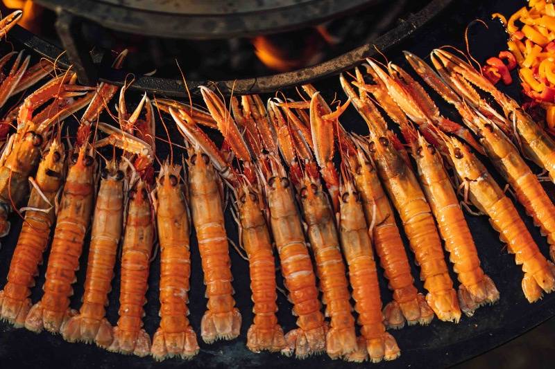 Langoustine Brasero