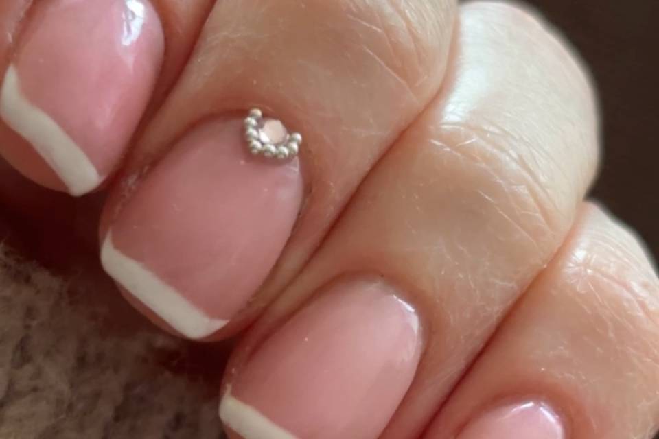 Renfort ongles naturel+french