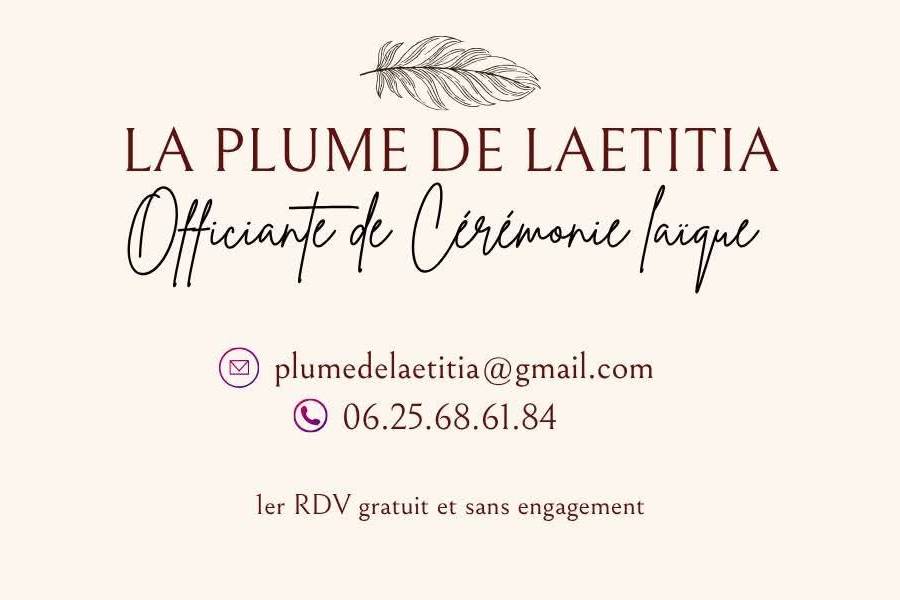La plume de Laetitia
