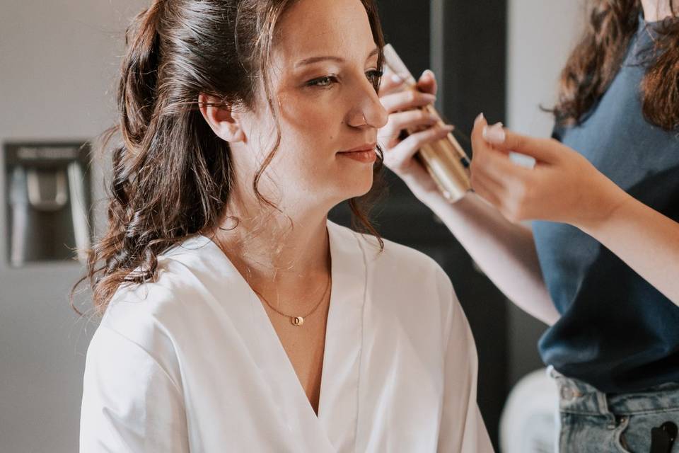 Mise en beauté